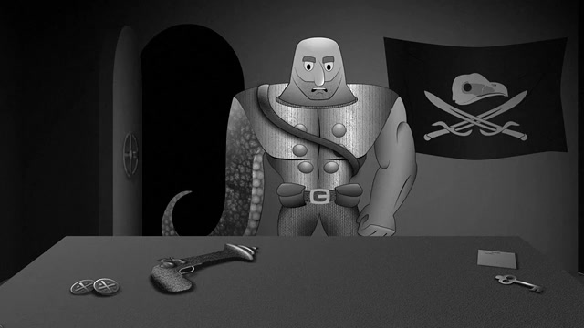Cosmic Scoundrels animated short still
