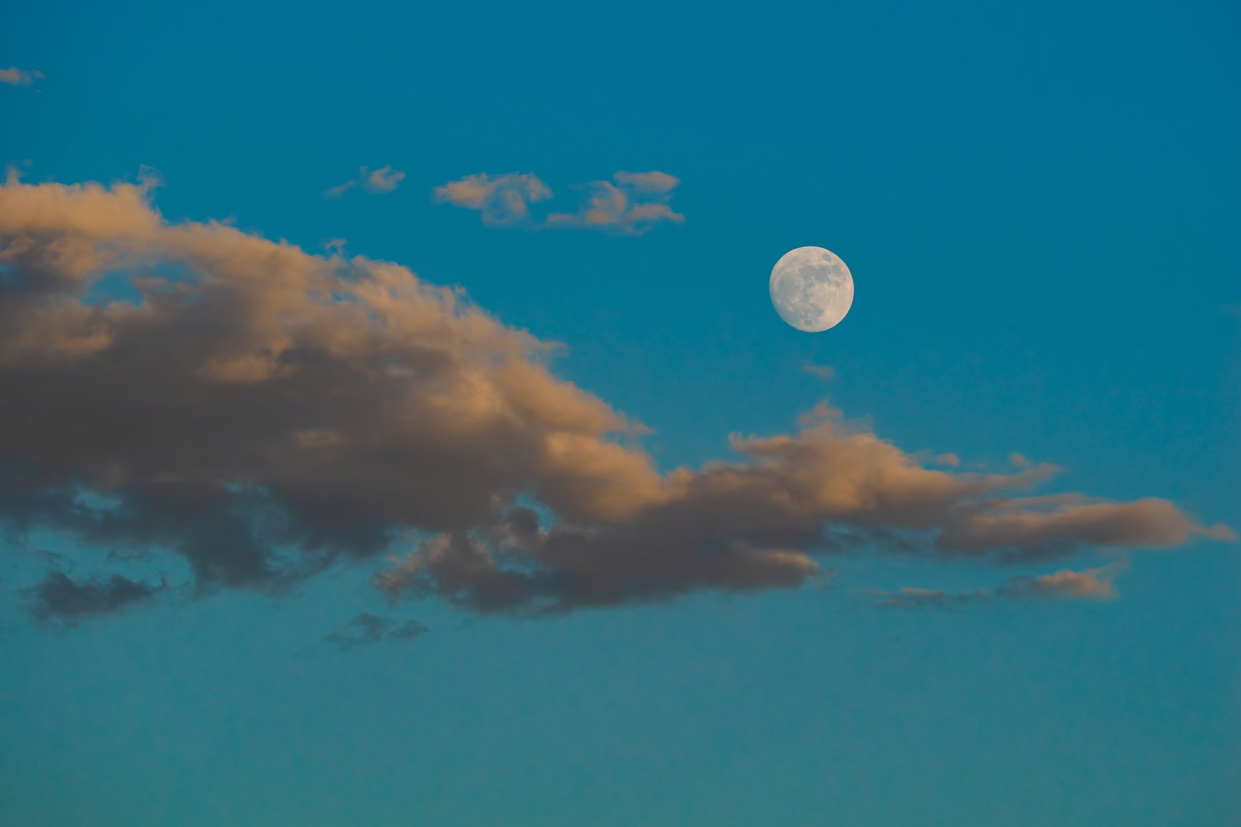 Moon and Clouds